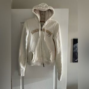 Authentic Vintage Abercrombie Hoodie - Cream